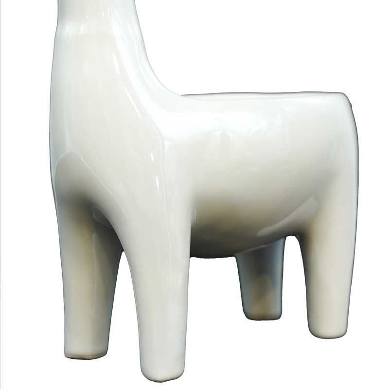 Renna con Contenitore 2 Colori H.24 cm