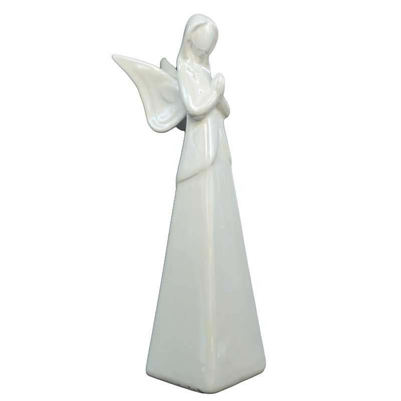 Angelo in Ceramica H.24 cm 2 Colori