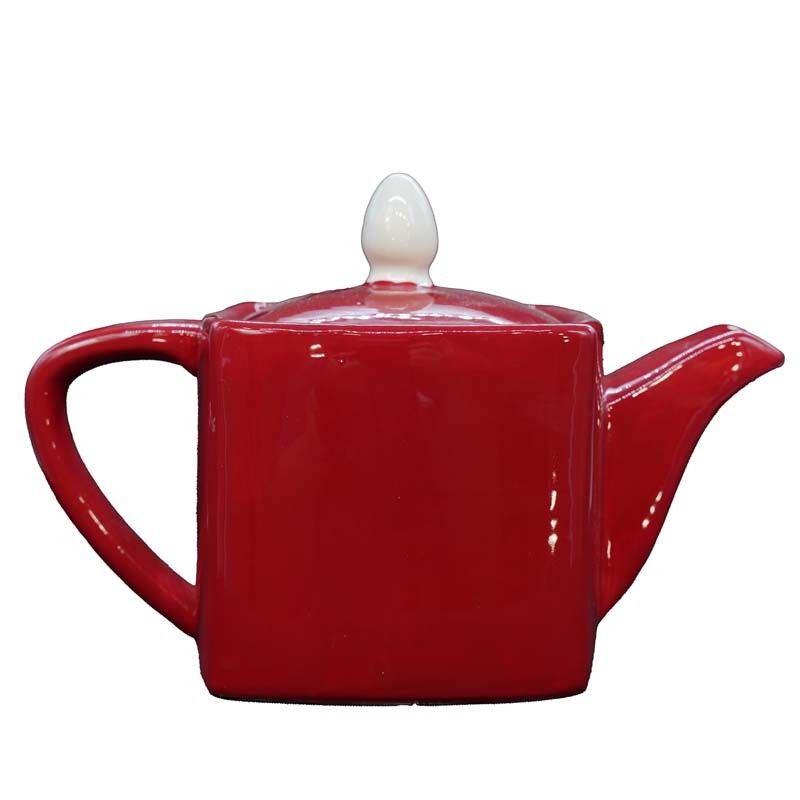 Teiera in Ceramica Rossa