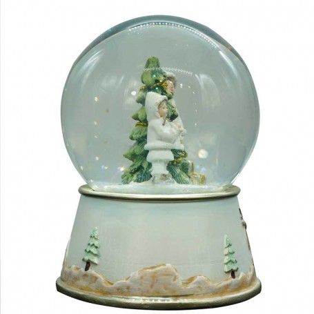 Sfera ad Acqua con Neve H.15 cm 2 Modelli