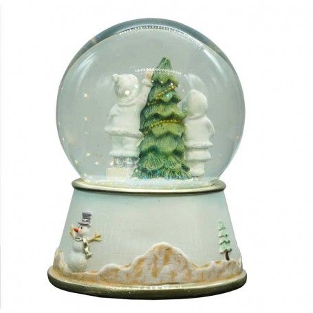 Sfera ad Acqua con Neve H.15 cm 2 Modelli