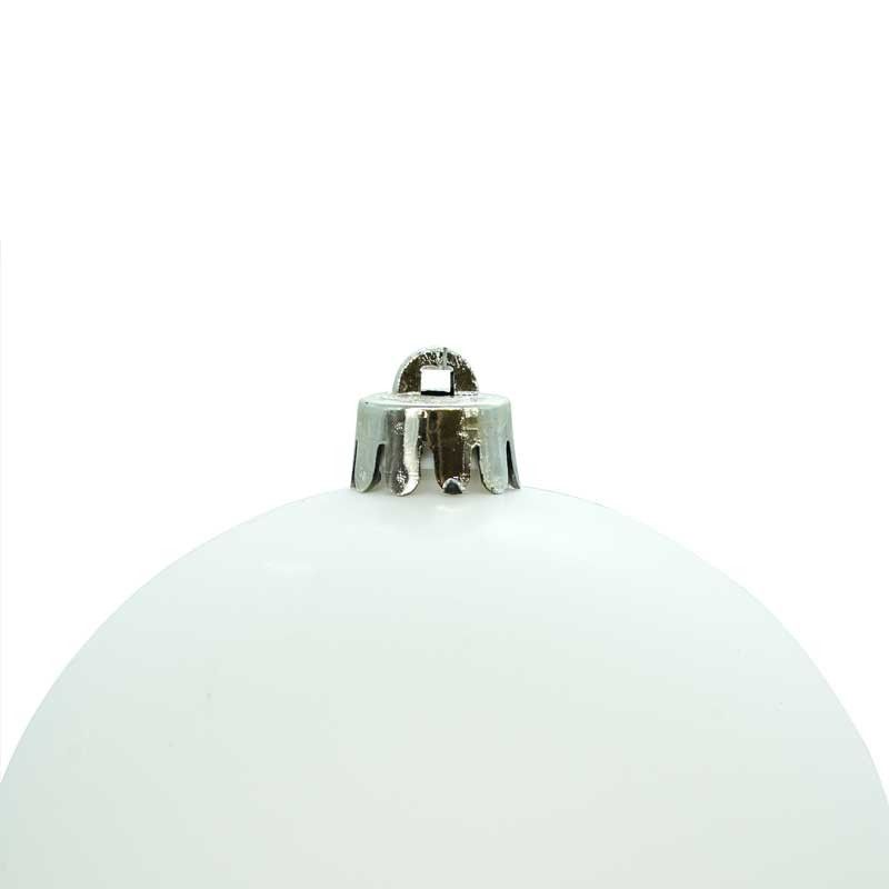 Palle di Natale in Plastica Opache D.10 cm Confezione da 6 Pz