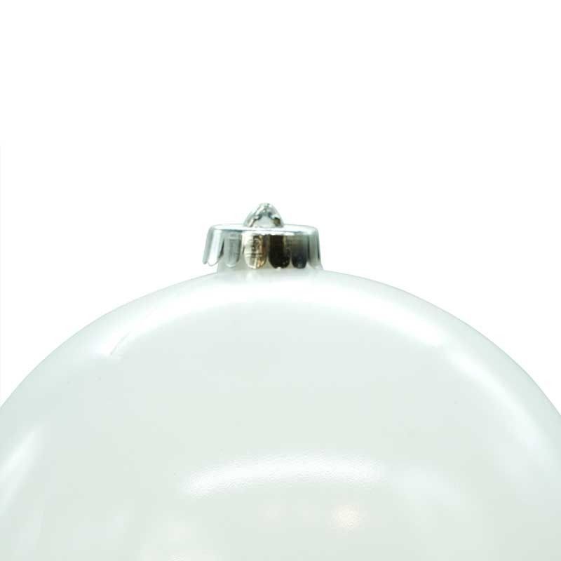 Palle di Natale in Plastica Lucide D.15 cm Confezione da 2 Pezzi
