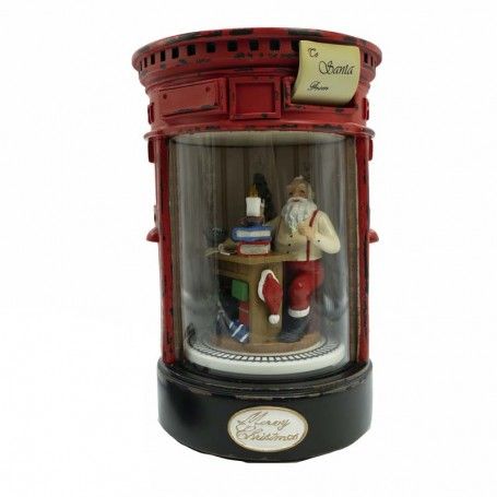 Cassetta della Posta con Scena in Movimento H.23,5 cm