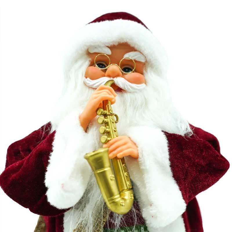 Babbo Natale in Movimento con Sassofono 3 Misure