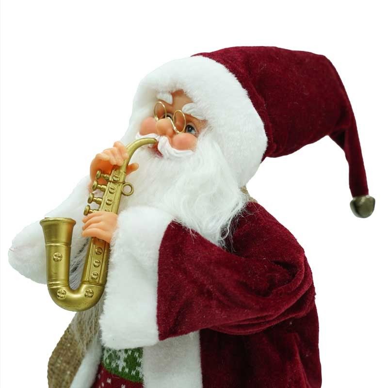 Babbo Natale in Movimento con Sassofono 3 Misure