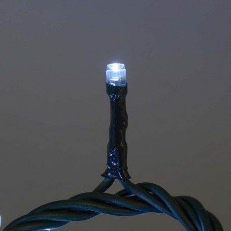 Minilucciole 240 Luci Led Bianco Freddo con Controller 8 Giochi 12 metri Uso Interno