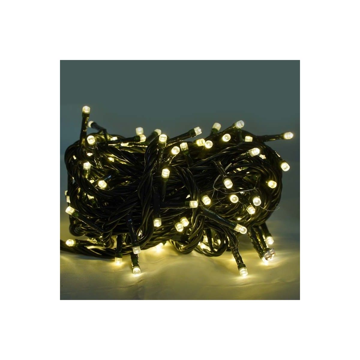 Garland 192 Led Bianco Caldo Da Esterno Multifunzione A Batteria