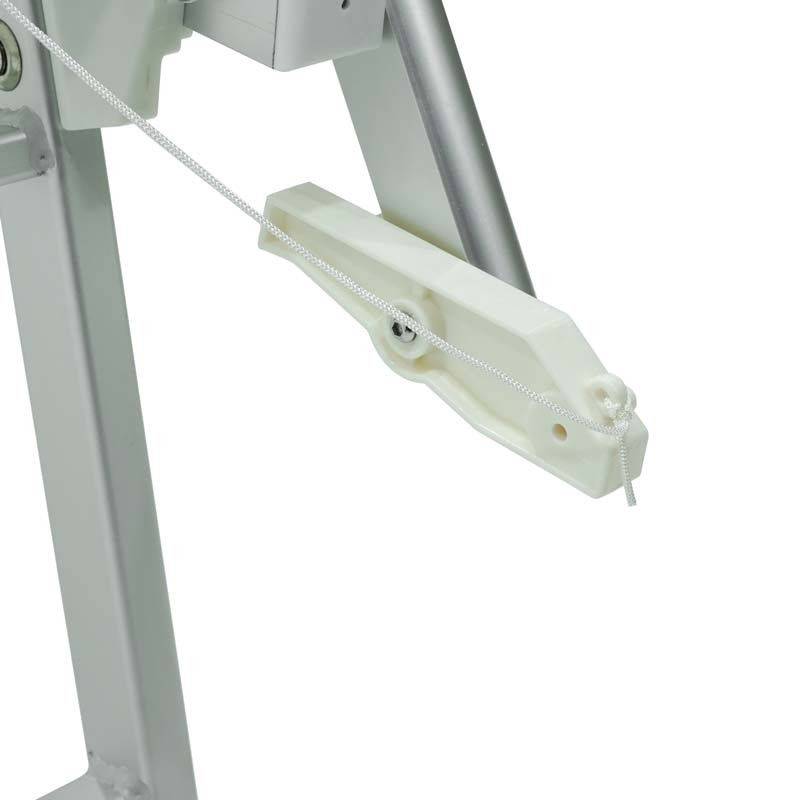 Lettino Prendisole da Giardino in Alluminio Bianco | Simba