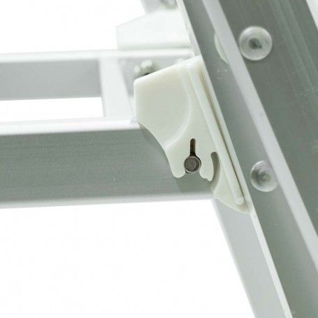 Lettino Prendisole da Giardino in Alluminio Bianco | Simba