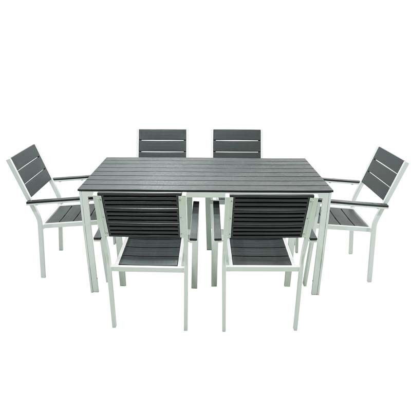 Set Tavolo e Sedie da Giardino, 6 persone - Altair