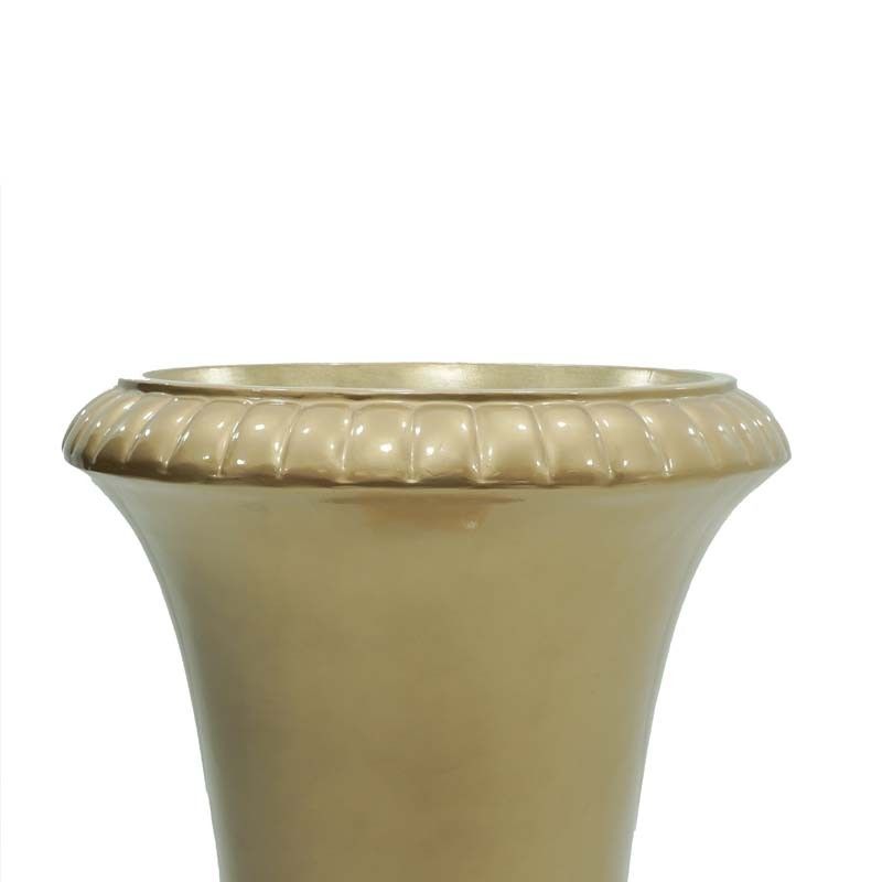 Vaso in Vetroresina Oro H.92 cm