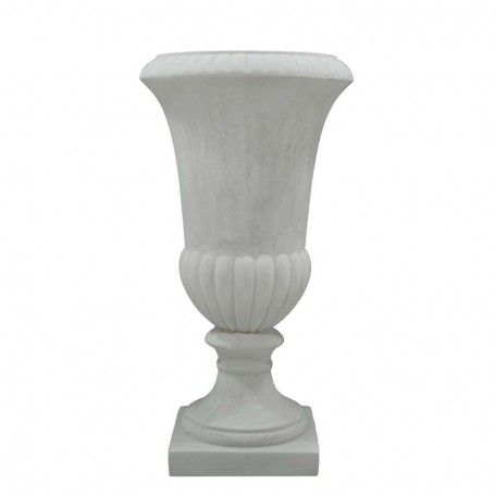 Vaso Decorativo in Vetroresina Effetto Pietra, per Interni ed Esterni