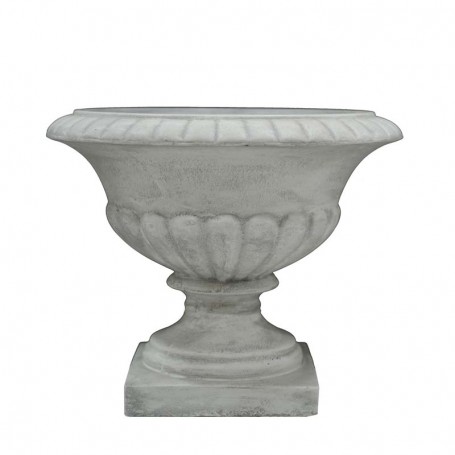 Vaso Decorativo in Vetroresina Effetto Pietra, per Interni ed Esterni