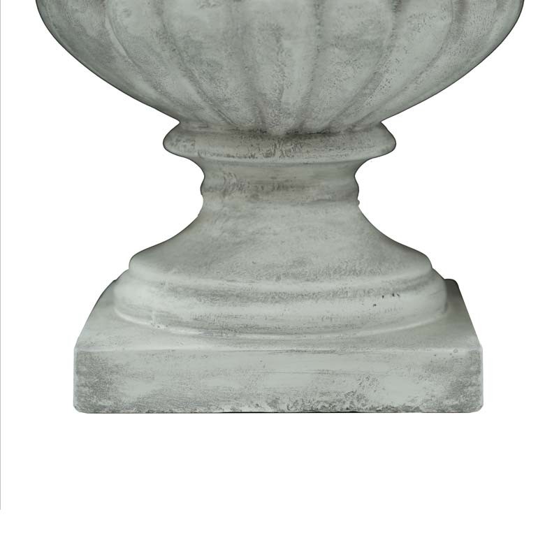 Vaso Decorativo in Vetroresina Effetto Pietra, per Interni ed Esterni