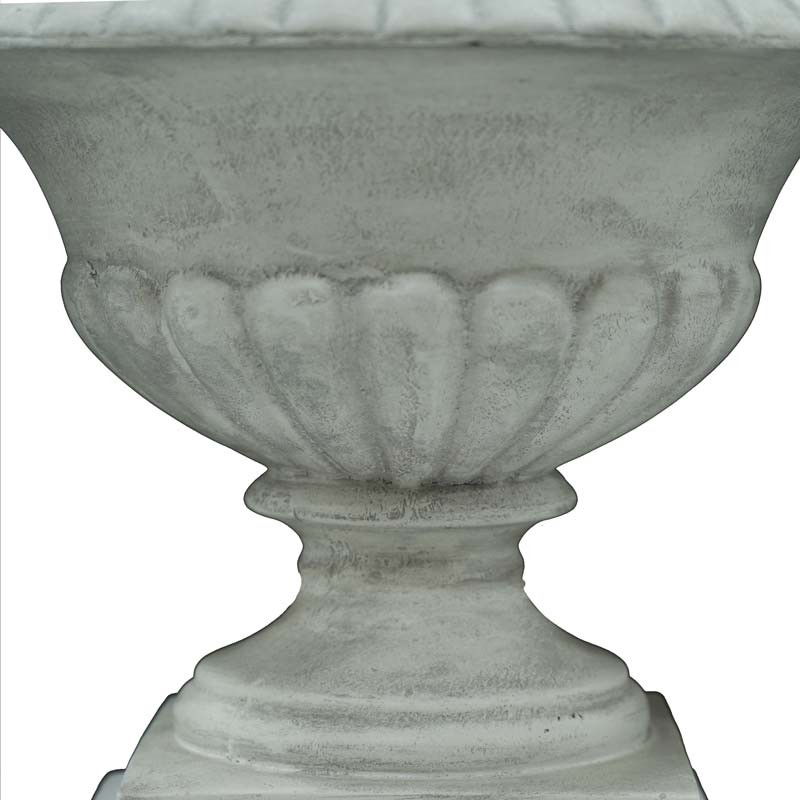 Vaso Decorativo in Vetroresina Effetto Pietra, per Interni ed Esterni