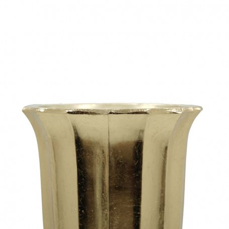 Vaso Decorativo in Vetroresina Oro, per Interni ed Esterni 3 Misure
