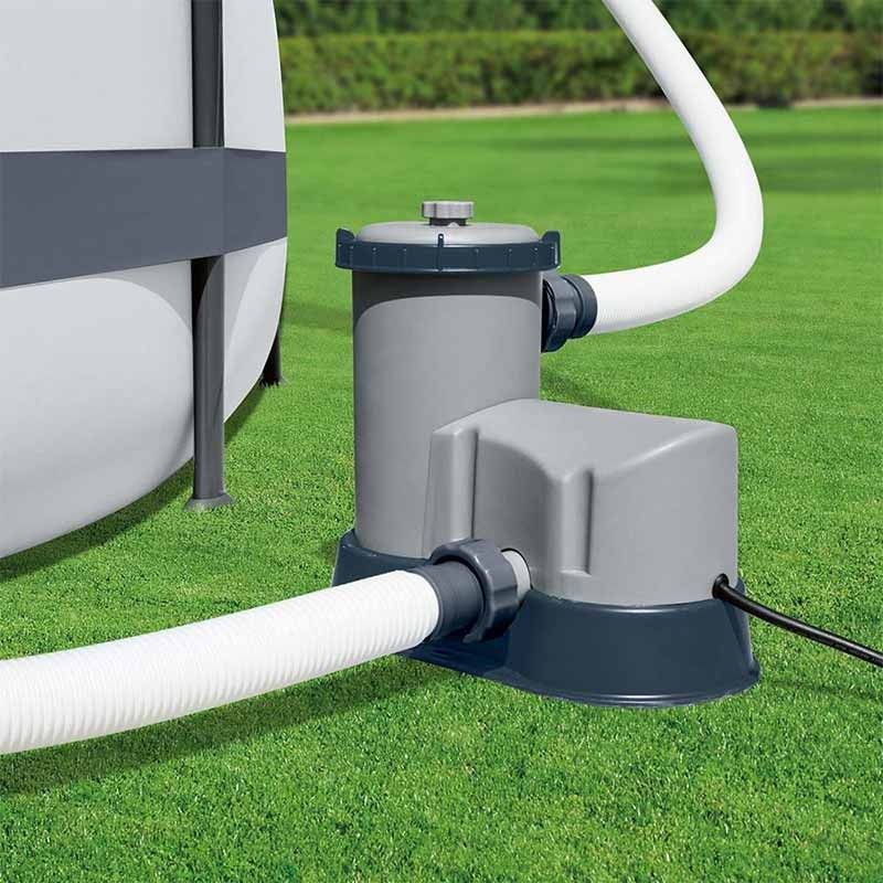 Pompa Filtro a Cartuccia Tipo III Bestway 58389 - Flusso Acqua 5.678 l/h - Flusso Sistema 3.974 l/h