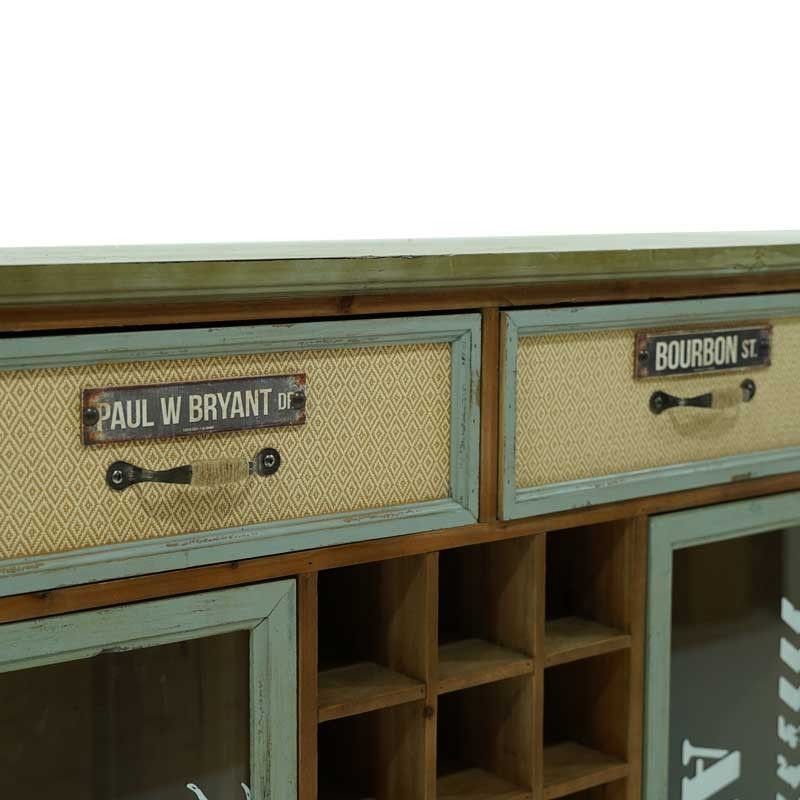 Mobile Vetrinetta Vintage H.113 cm