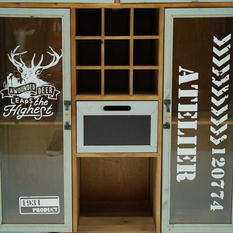 Mobile Vetrinetta Vintage H.113 cm