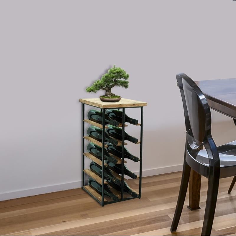 Portabottiglie Stile Industrial Joy