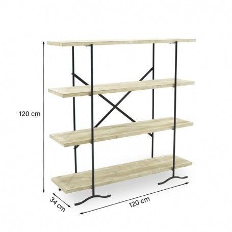 Scaffale in Legno Zen