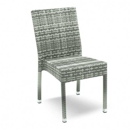 Sedia in Alluminio Grey