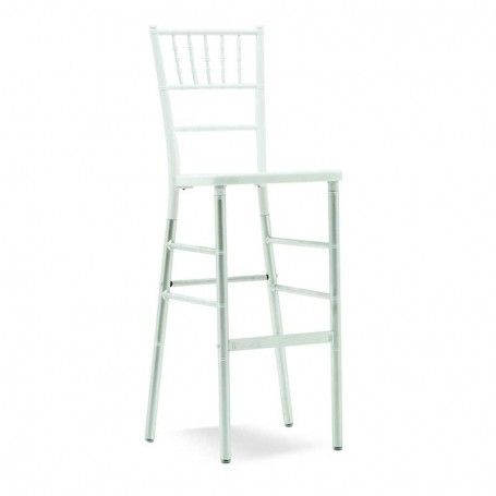 Sgabello Chiavari Bianco