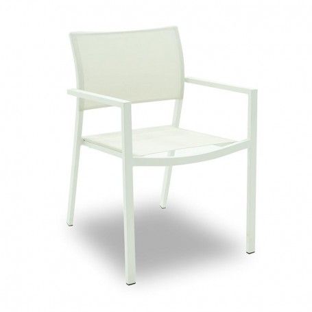 Tavolo Rettangolare Allungabile in Alluminio Bianco | Didone