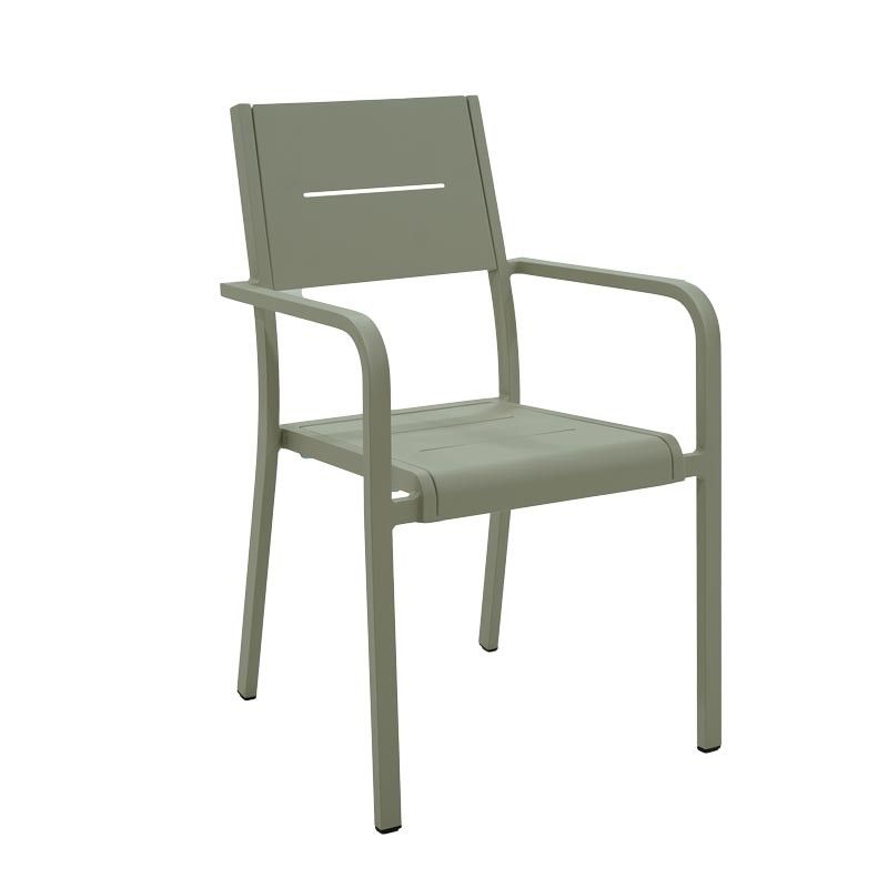 Tavolo Rettangolare Allungabile in Alluminio Champagne | Didone