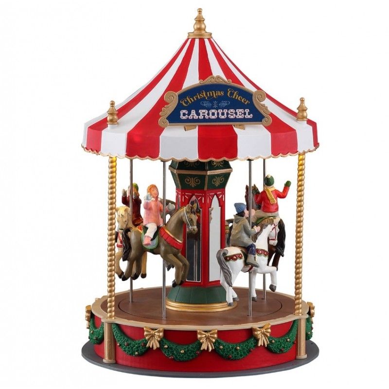 Christmas Cheer Carousel - Lemax 14821