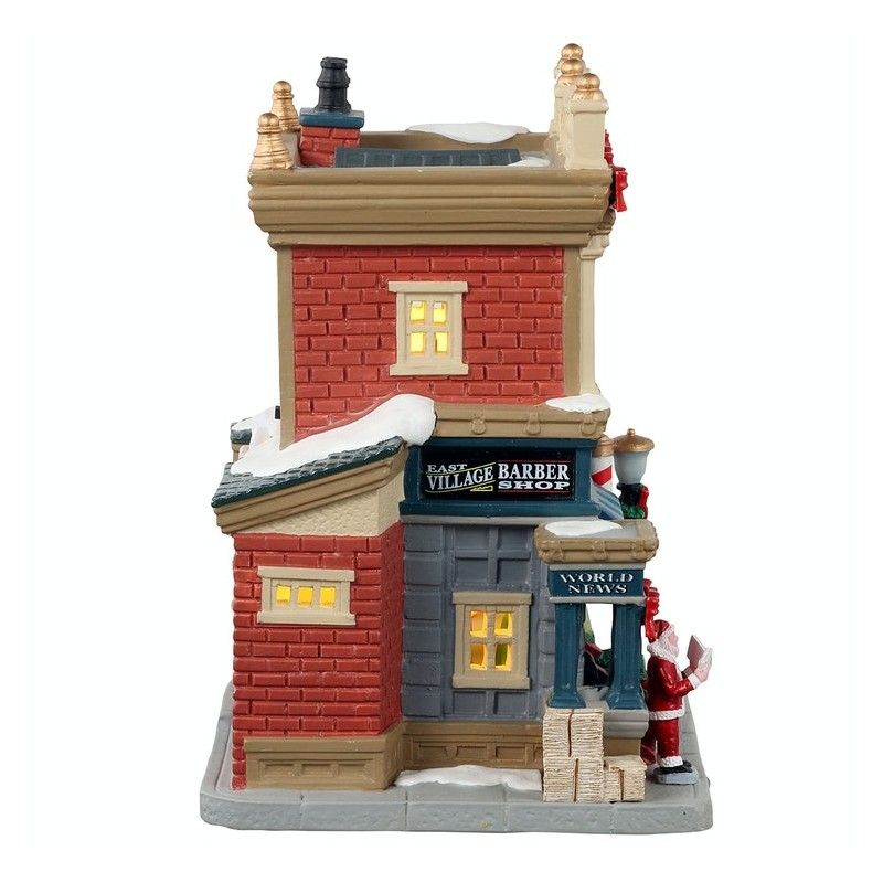 East Village Barber Shop - Lemax 15771