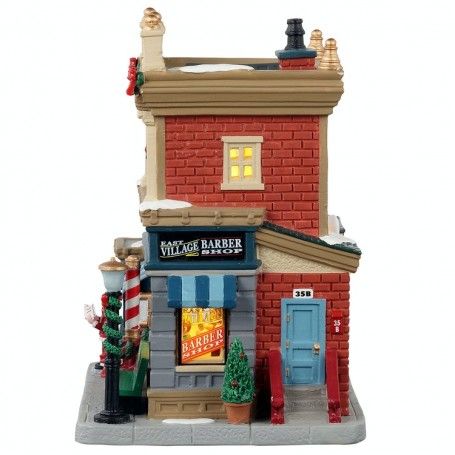 East Village Barber Shop - Lemax 15771