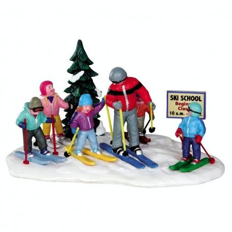 Ski School - Lemax 33018