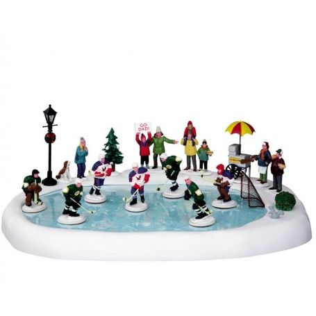 Hockey in the Park con Alimentatore 4.5V - Lemax 44766