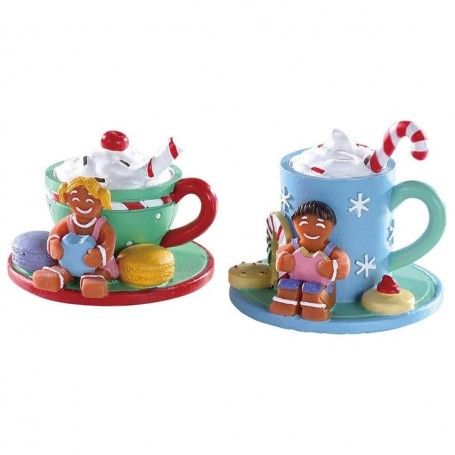 Cocoa and Cookies Set of 2 - Lemax 83383