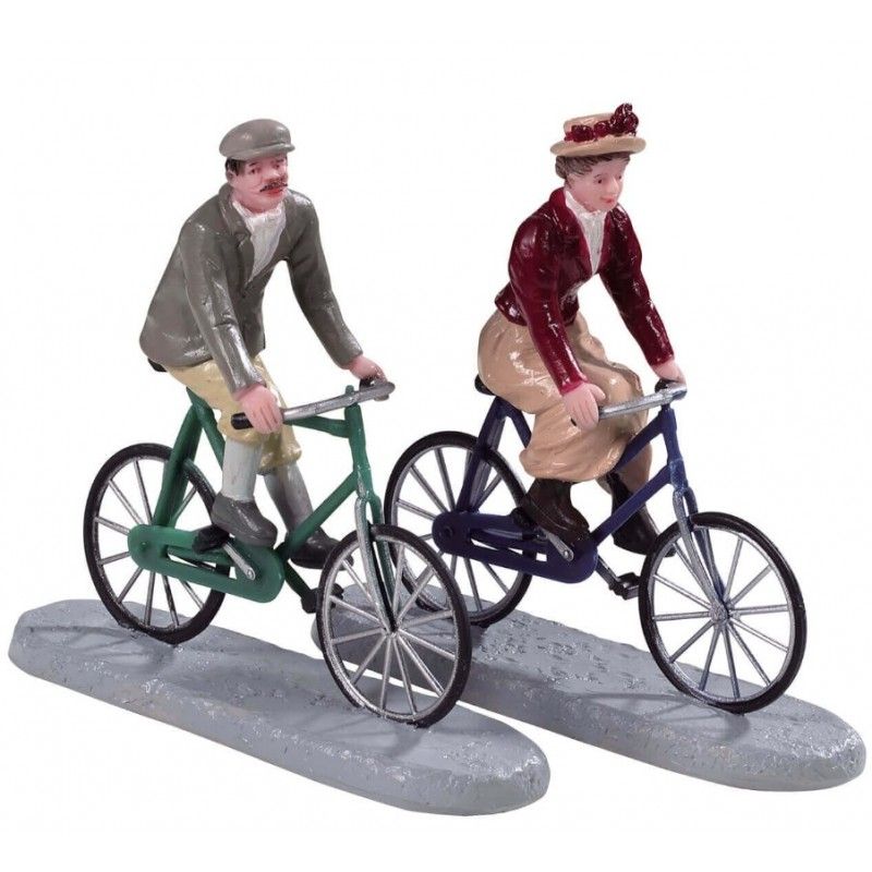 Bike Ride Date Set of 2 - Lemax 92763