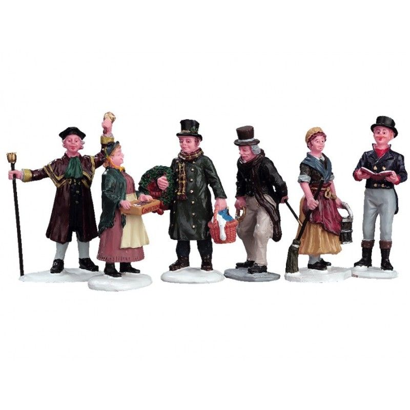 Village People Figurines Set of 6 - Lemax 92356