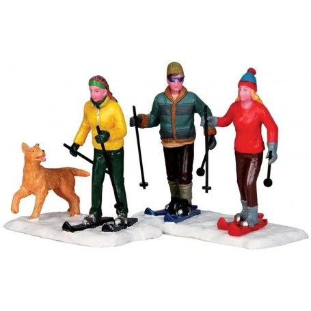 Cross Country Friends Set of 2 - Lemax 32131