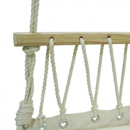 Poltrona Sospesa Narciso in Cotone Bianco