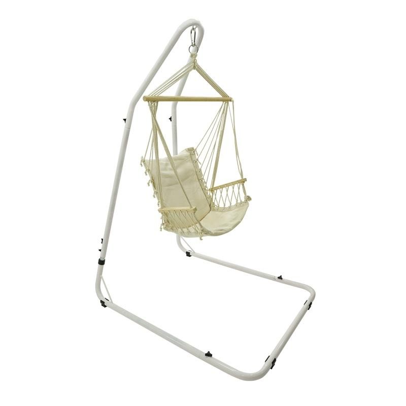 Poltrona Sospesa Narciso in Cotone Bianco