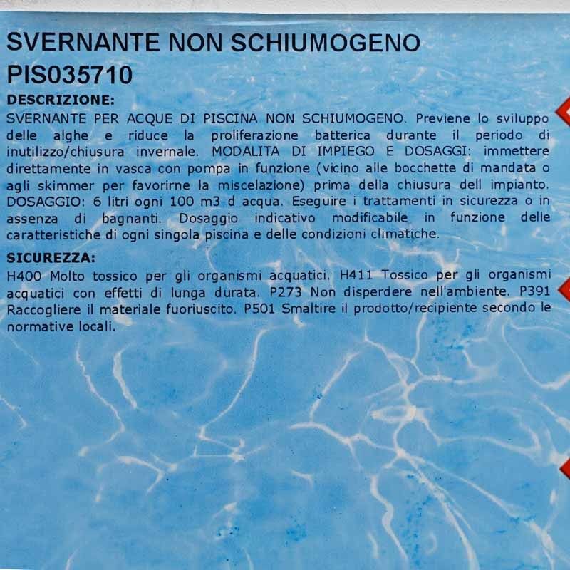 Svernante per Piscine 10 kg Trattamento Invernale