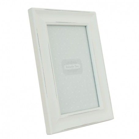 Cornice per Foto in Legno Bianco 19x14 cm