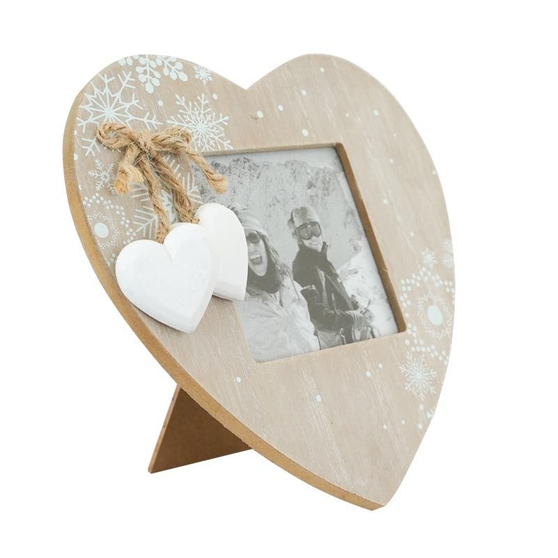 Cornice per Foto a Cuore in Legno