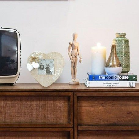 Cornice per Foto a Cuore in Legno