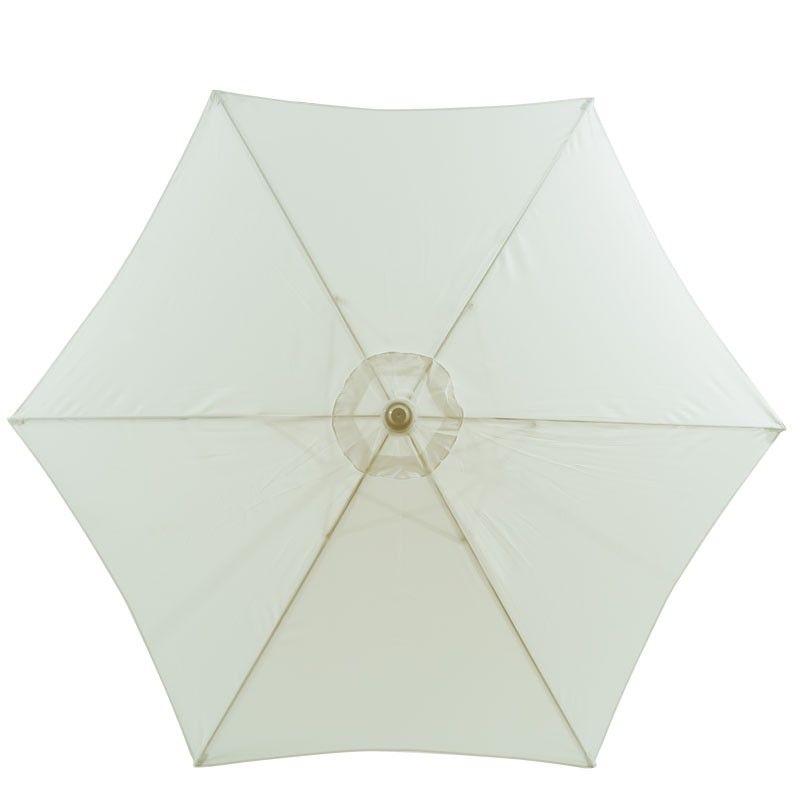 Ombrellone Palo Centrale da Esterno in Alluminio D. 280 cm Bianco | QD101