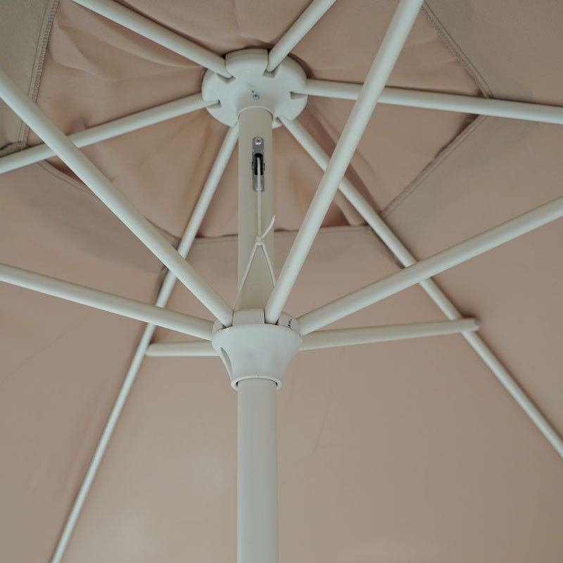 Ombrellone Palo Centrale da Esterno in Alluminio D. 280 cm Tortora | QD101