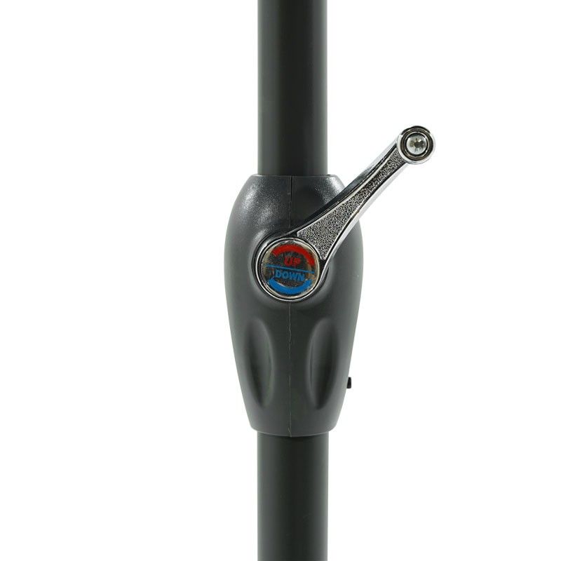 Ombrellone Palo Centrale da Esterno in Alluminio D. 280 cm Nero | QD101