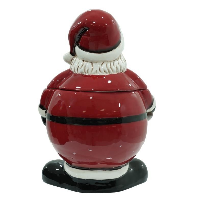 Porta Biscotti Natalizi in Ceramica Set 2 Pz