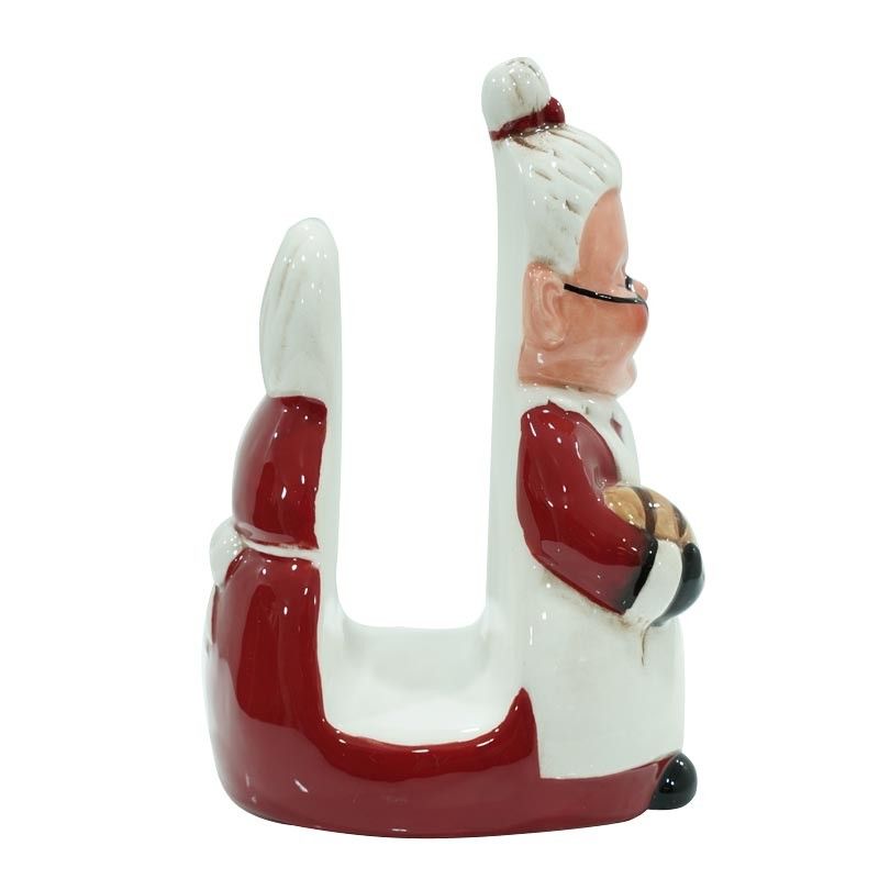 Porta Tovaglioli Natalizi in Ceramica Set 2 Pz